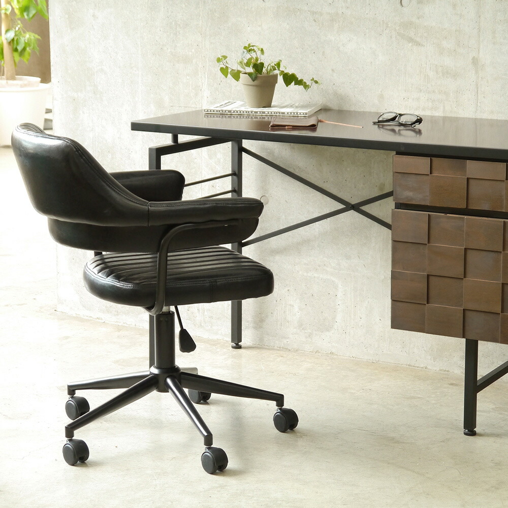 楽天市場】デスクチェア GAZE チェア キャスター付き 肘付き（ワーク