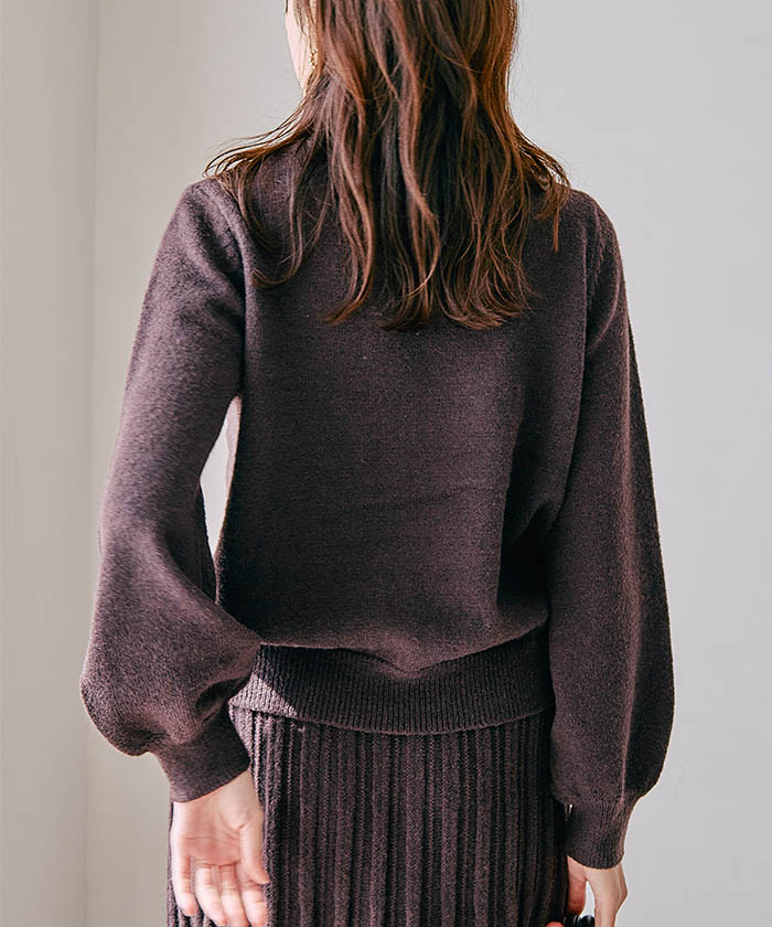 楽天市場】ニットセットアップ レディース モヘア ニット セットアップ