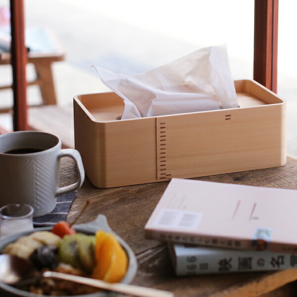お値下げ】ティシューの匣No.2 (桜皮留）（東屋） ティシューの匣No.2