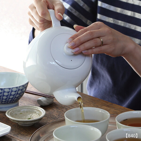 楽天市場】TG(ティージー) ティーポット 840/520ml 磁器 白磁 茶器