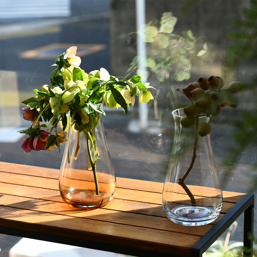 楽天市場】花瓶 ガラス おしゃれ マッツォ L ガラス花瓶 ガラスベース