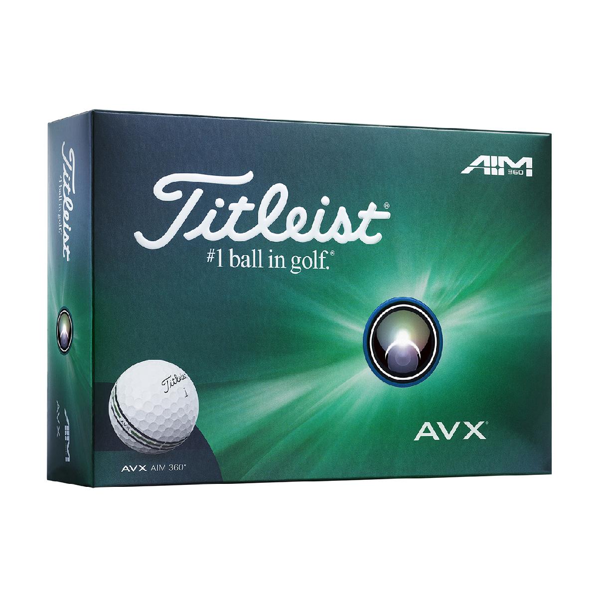 楽天市場】タイトリスト AVX AVX エイム360 ボール : GDOゴルフ