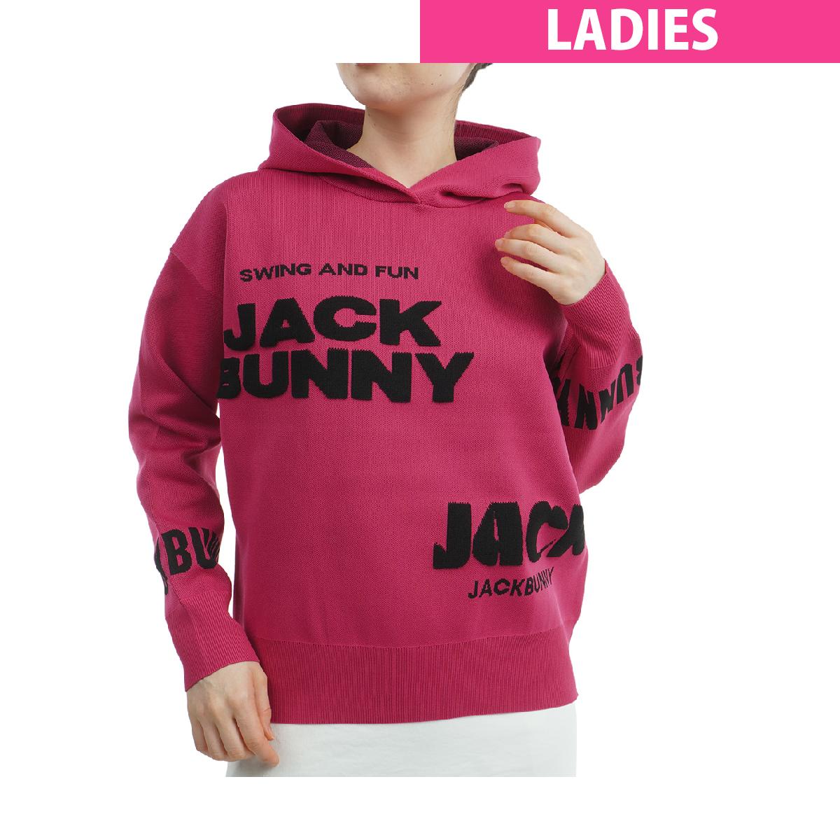 楽天市場】ジャックバニー Jack Bunny!! ロゴジャカード ニット