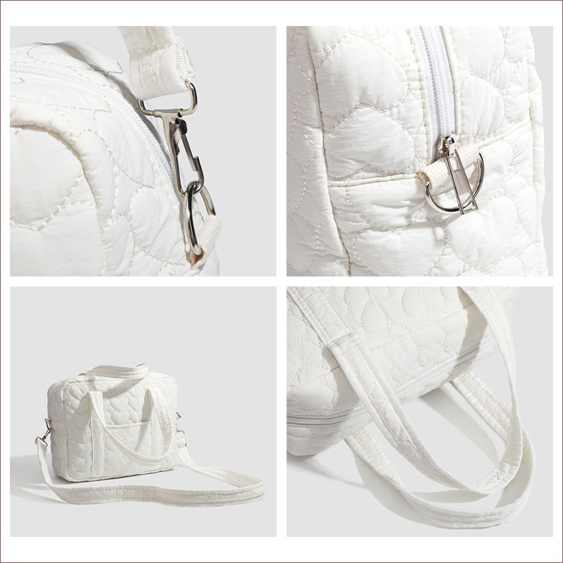 楽天市場】2way キルティング バッグ ハート型 トートバッグ ボストン