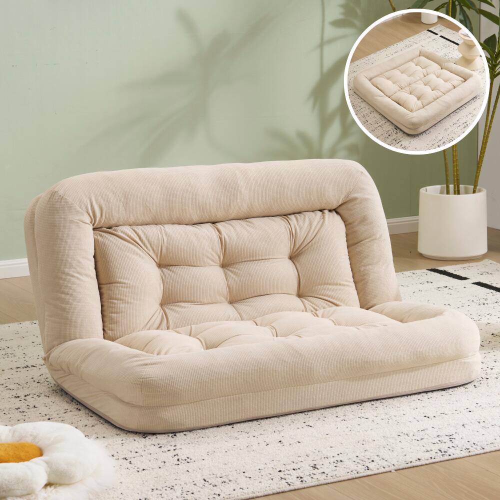 楽天市場】OSJ ソファーベッド 座椅子 ソファ 6段調整可能 折りたたみ