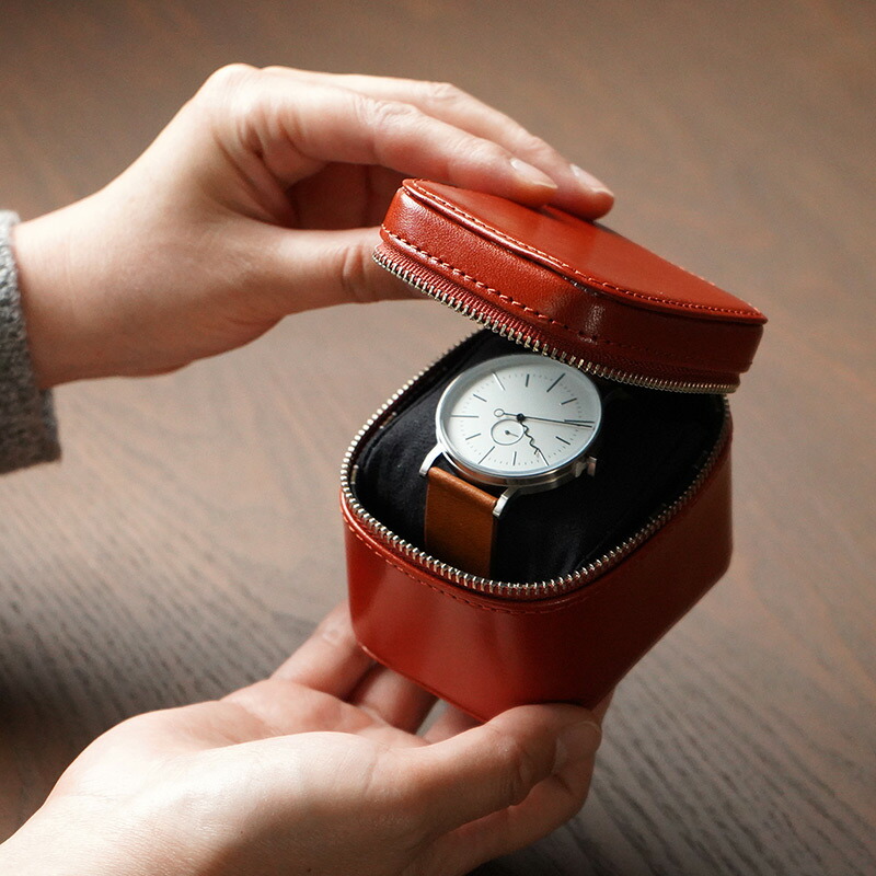 楽天市場】DUCT イタリアンレザー 腕時計ケース LA-855 時計 収納