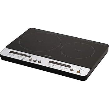 楽天市場】アイリスオーヤマ 2口 ihクッキングヒーター 工事不要 1400w