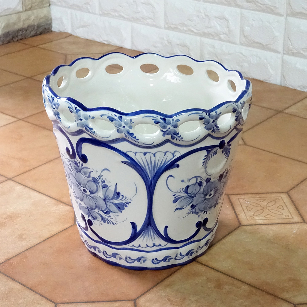 楽天市場】スーパーSALE 50% OFF 数量限定 ポルトガル製 底穴なし 鉢