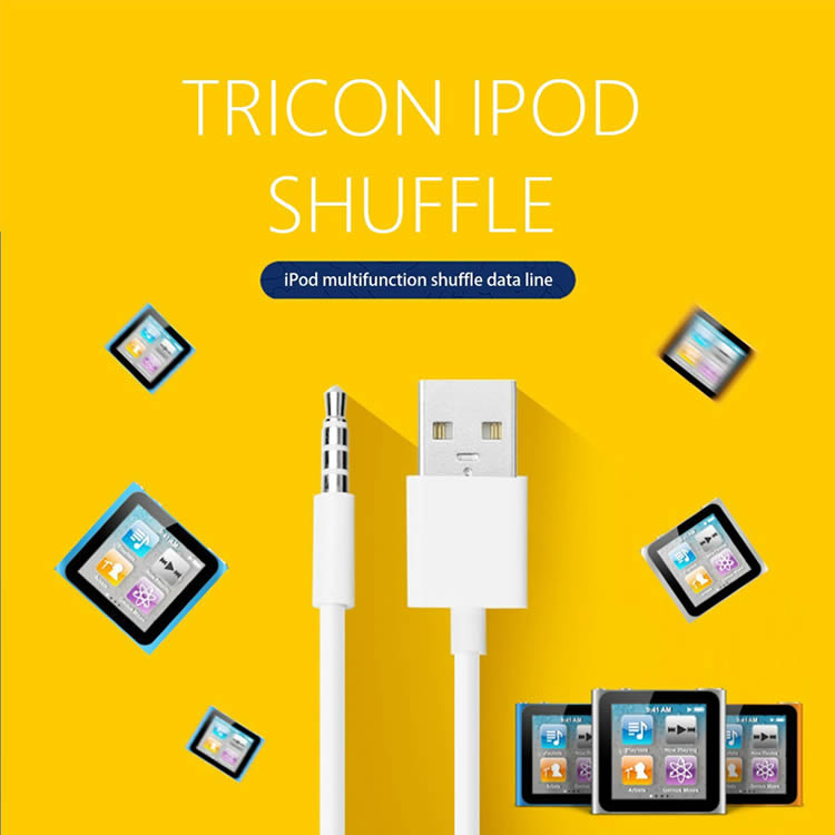 楽天市場】iPod shuffle USBケーブル iPod shuffle 第3世代用 第4世代