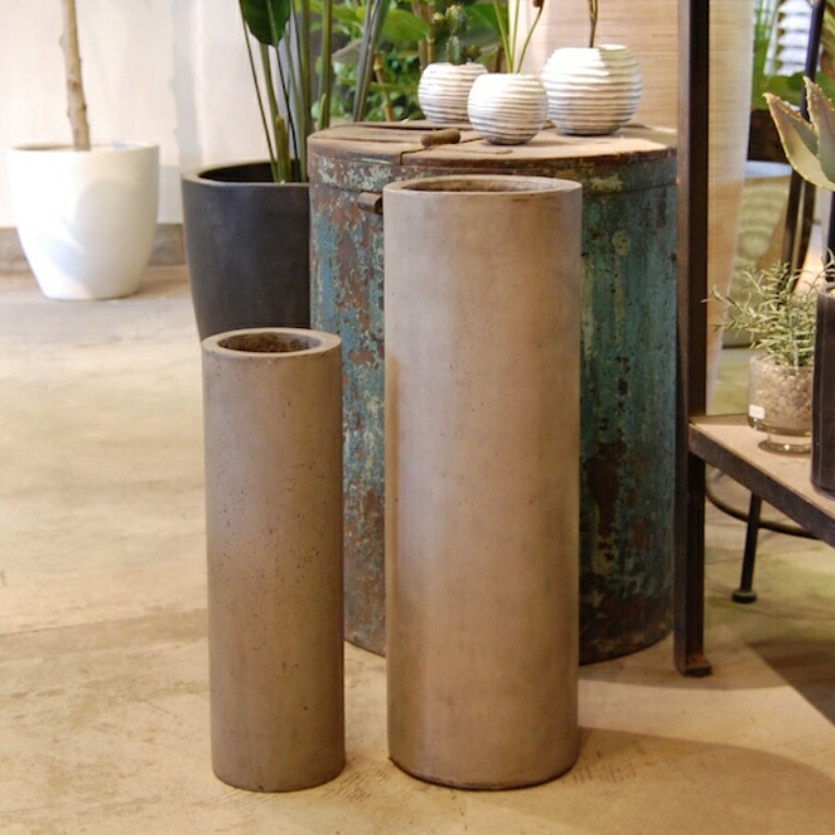 楽天市場】植木鉢 おしゃれ セメント GH031(2サイズ)＜ 5号 6.5号 15cm