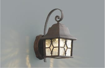 楽天市場】AU42405L 調光対応玄関灯 LED防雨型ブラケット (60W相当