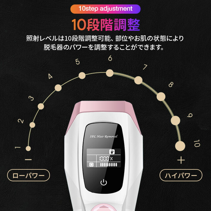 楽天市場】脱毛器 IPLレーザー 光脱毛器 光美容器 全身ムダ毛処理 無痛
