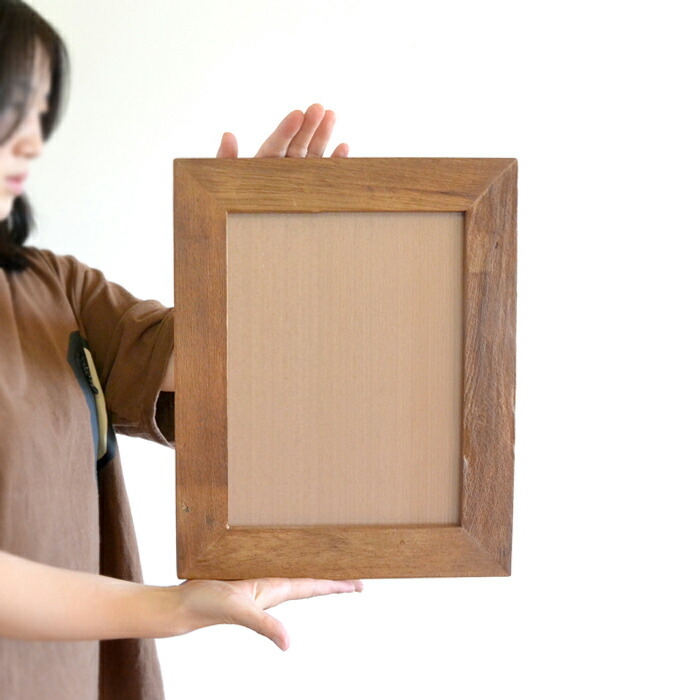 楽天市場】オールドチークウッド フォトフレーム L《36cm×29cm