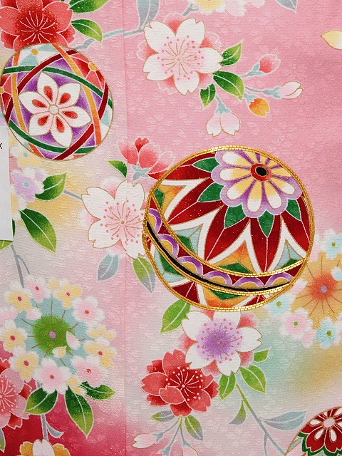 楽天市場】正絹四ツ身着物 Z4000 送料無料 日本製女児七歳用 七五三