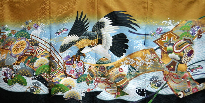 楽天市場】七五三 753 着物 男の子 袴 セット 5歳羽織袴 フルセット 鷹