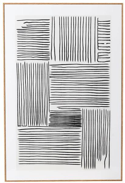 楽天市場】アートパネル ストライプ 60×40 縦60 横40 約A2サイズ