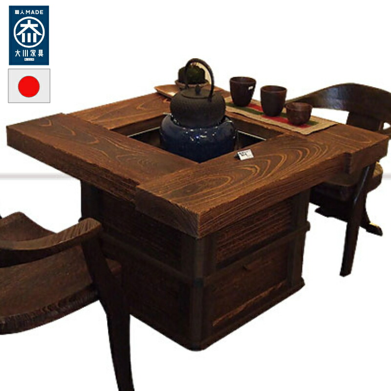 楽天市場】囲炉裏テーブル 井型 総桐 簡単 持ち運び 軽い 日本製 国産