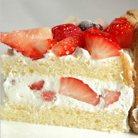 楽天市場】冷蔵発送 φ17cm ミックスベリー のケーキ( ストロベリー