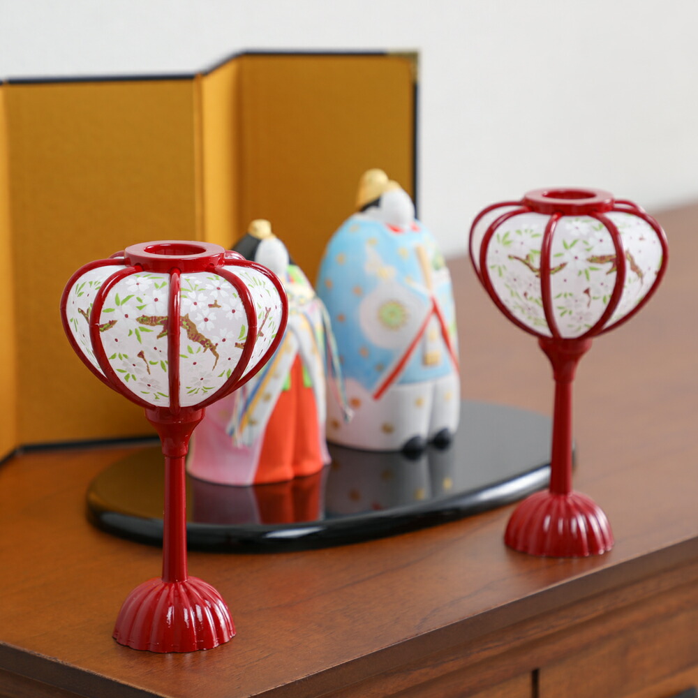 楽天市場】ぼんぼり 丸 赤 12cm 2本組 ひな祭り 雛人形 小道具 人形用