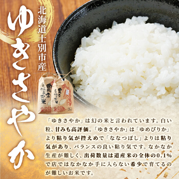 楽天市場】【ふるさと納税】北海道 士別市産 希少種！幻のお米 ゆき