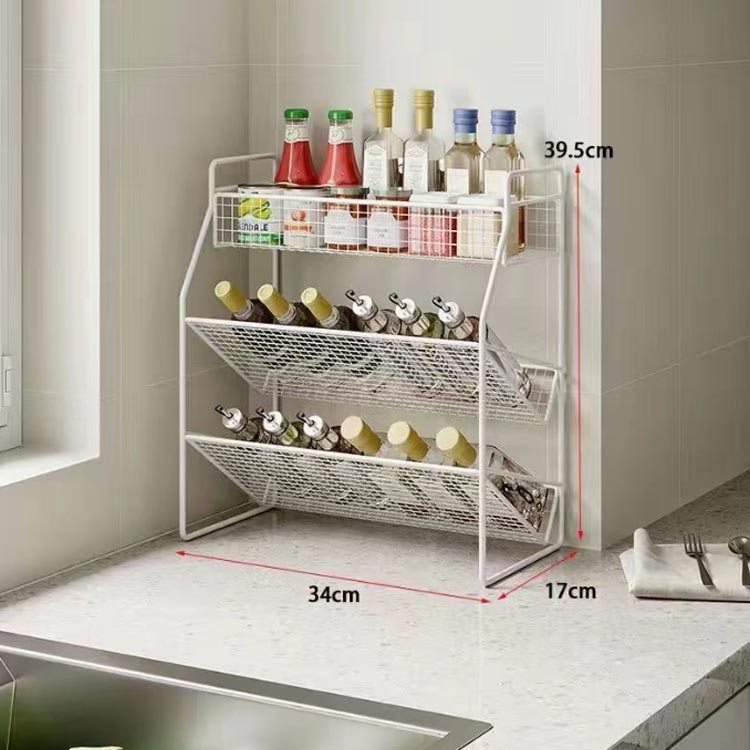 楽天市場】スパイスラック 調味料ラック 調味料 収納 卓上 収納ラック