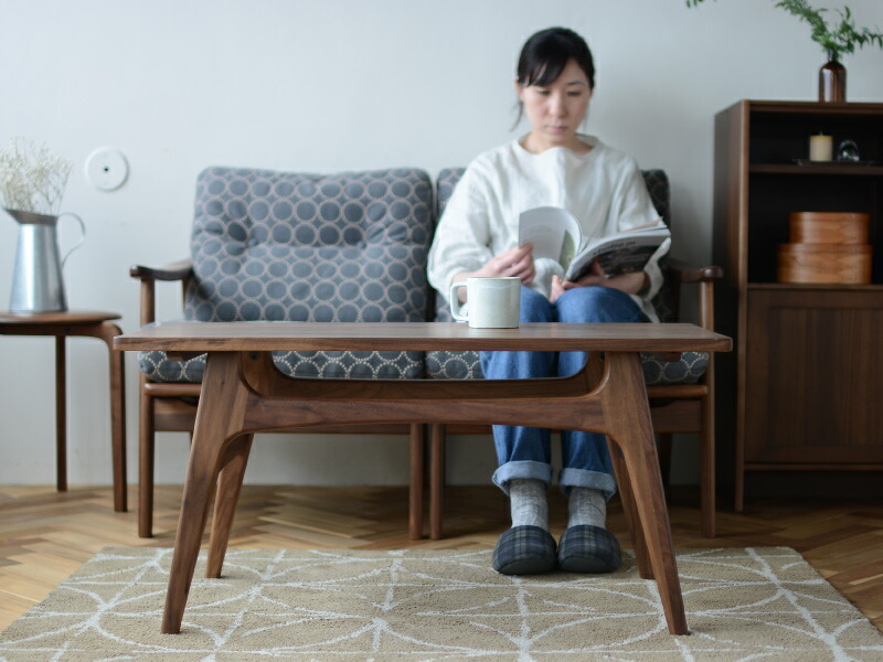 楽天市場】マルニ60 コーヒーテーブル90 ウォールナット : 生成りな