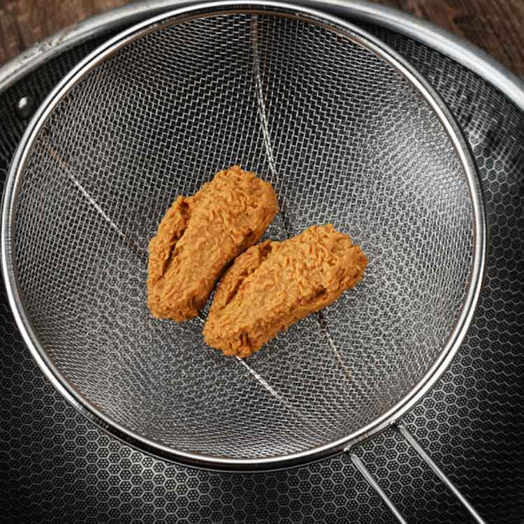 楽天市場】 キッチンツール こし器 調理器具 かす揚げ あく取り ざる