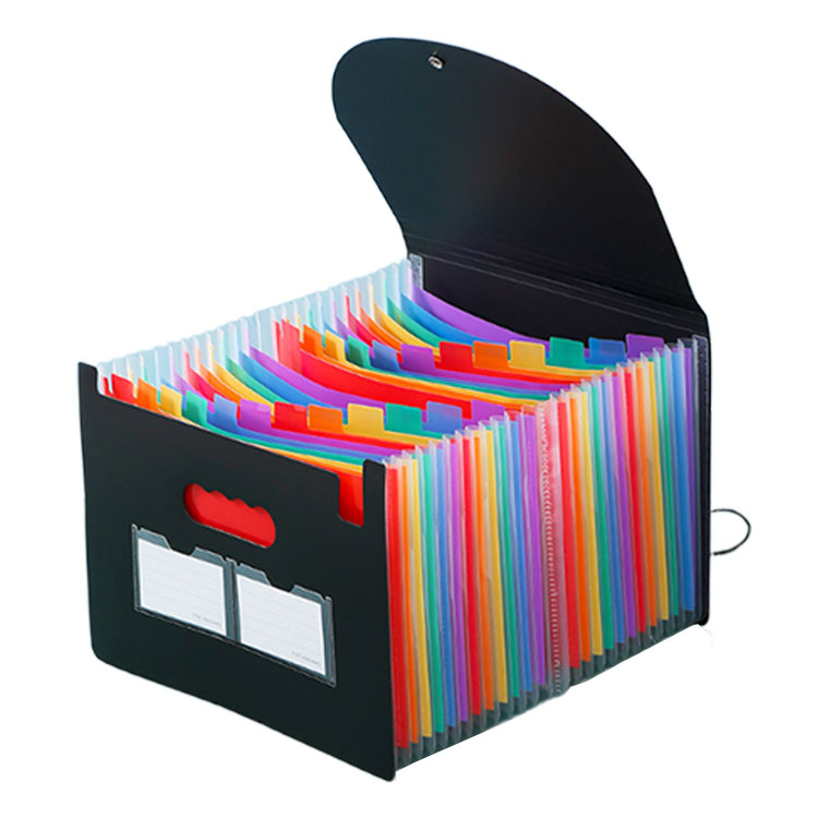 楽天市場】書類収納ボックス ファイルケース 収納 書類 【25ポケット