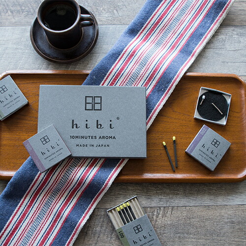 楽天市場】【レビューでクーポン&プレゼント】hibi マッチ型お香