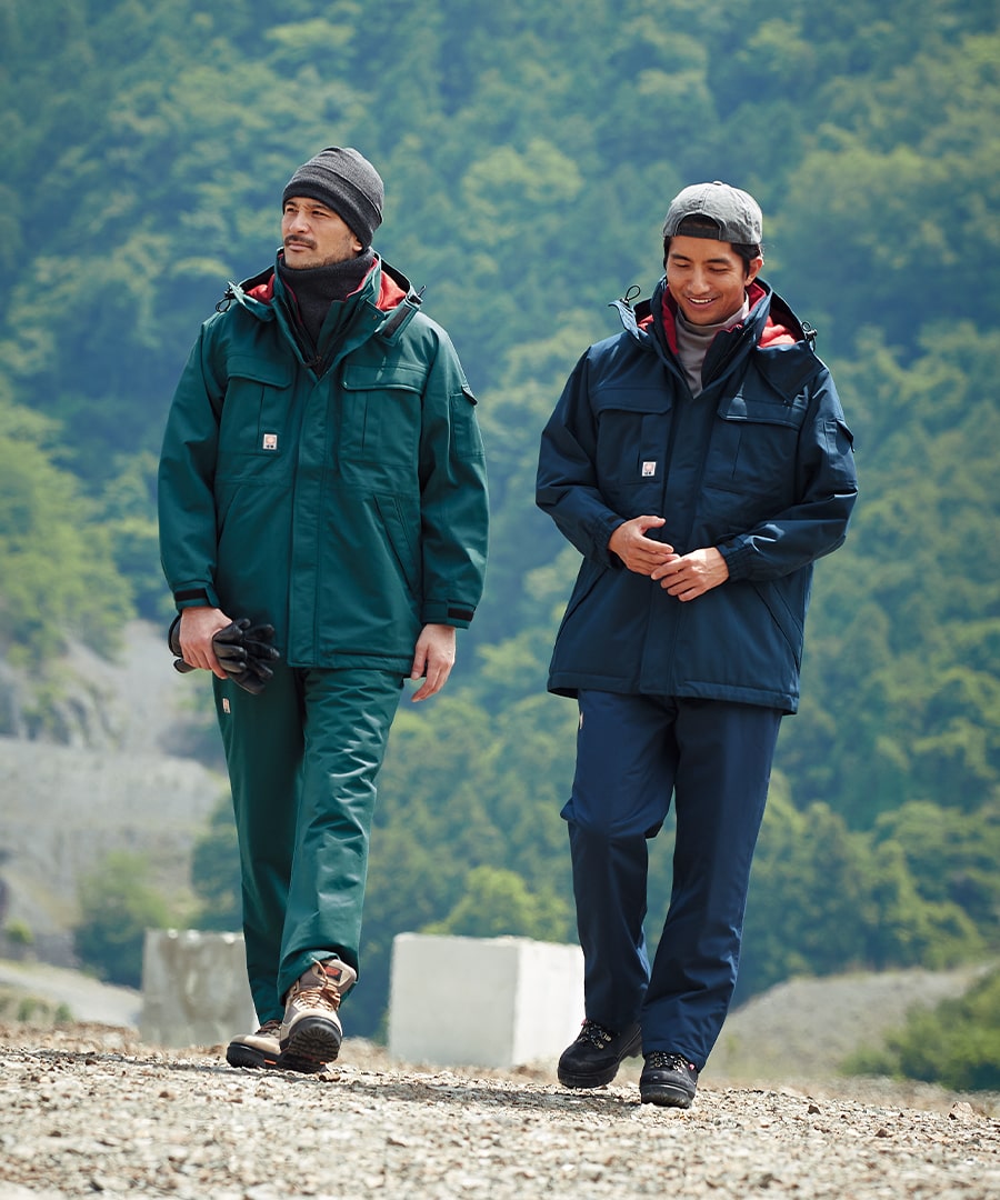 楽天市場】平日14時まで当日出荷 即納 【お得な上下セット】防寒 作業