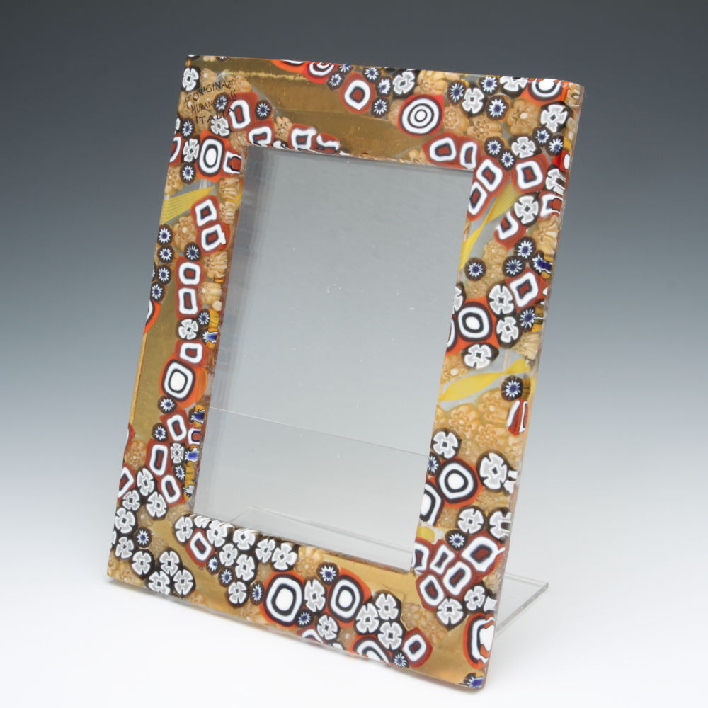 楽天市場】ベネチアンガラス 写真立て(フォトフレーム) トパーズ