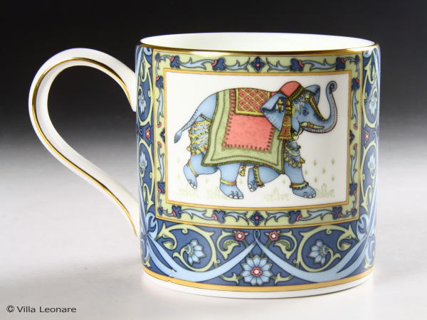 楽天市場】【ウエッジウッド】ブルー エレファント マグカップ（タン