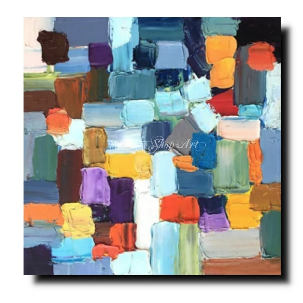 楽天市場】【絵画】【手書き】【壁掛け】【油絵】【抽象画】【絵