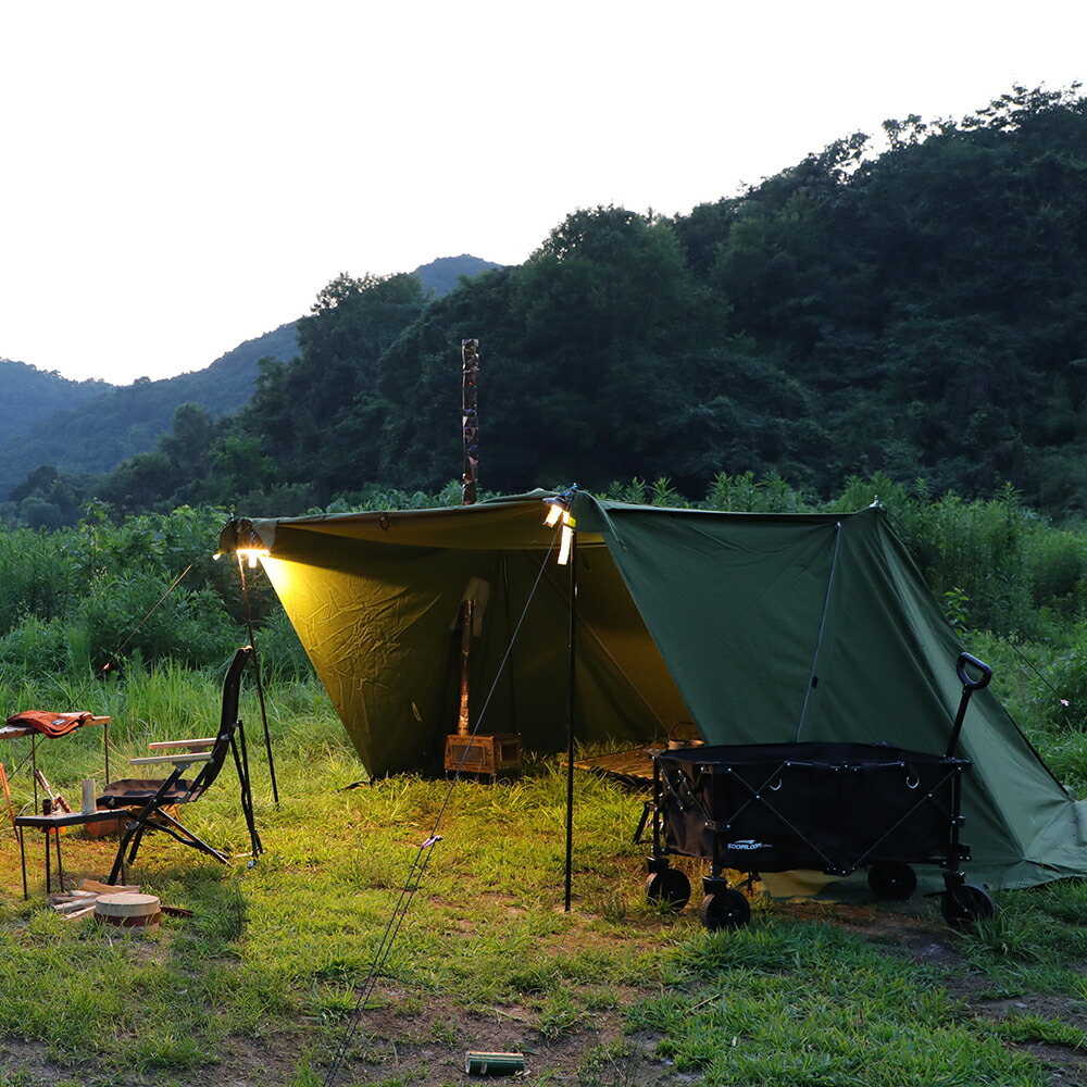 楽天市場】【SoomLoom】ミリタリーテント Military tent Multi 煙突穴