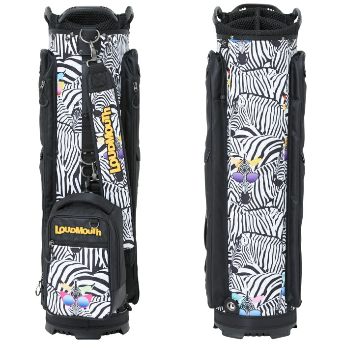 楽天市場】LOUDMOUTH ラウドマウス LM-CB0018 キャディバッグ 9型 Zee