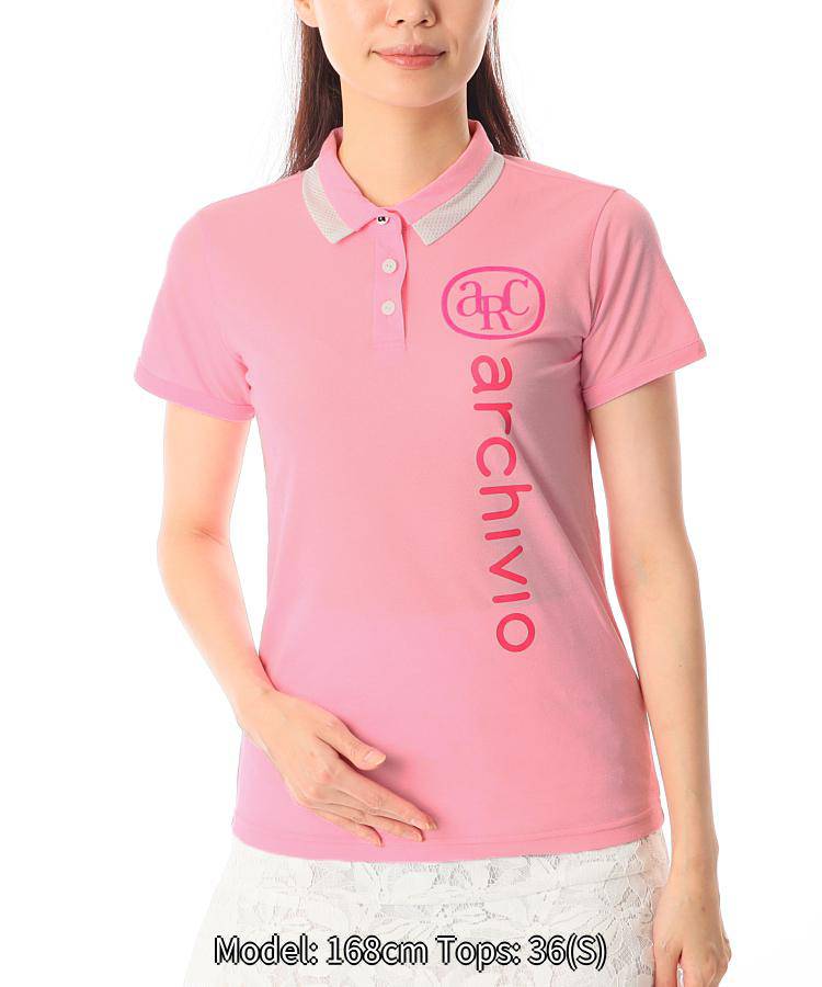 楽天市場】【セール品】アルチビオ ロゴプリントUV半袖ポロシャツ