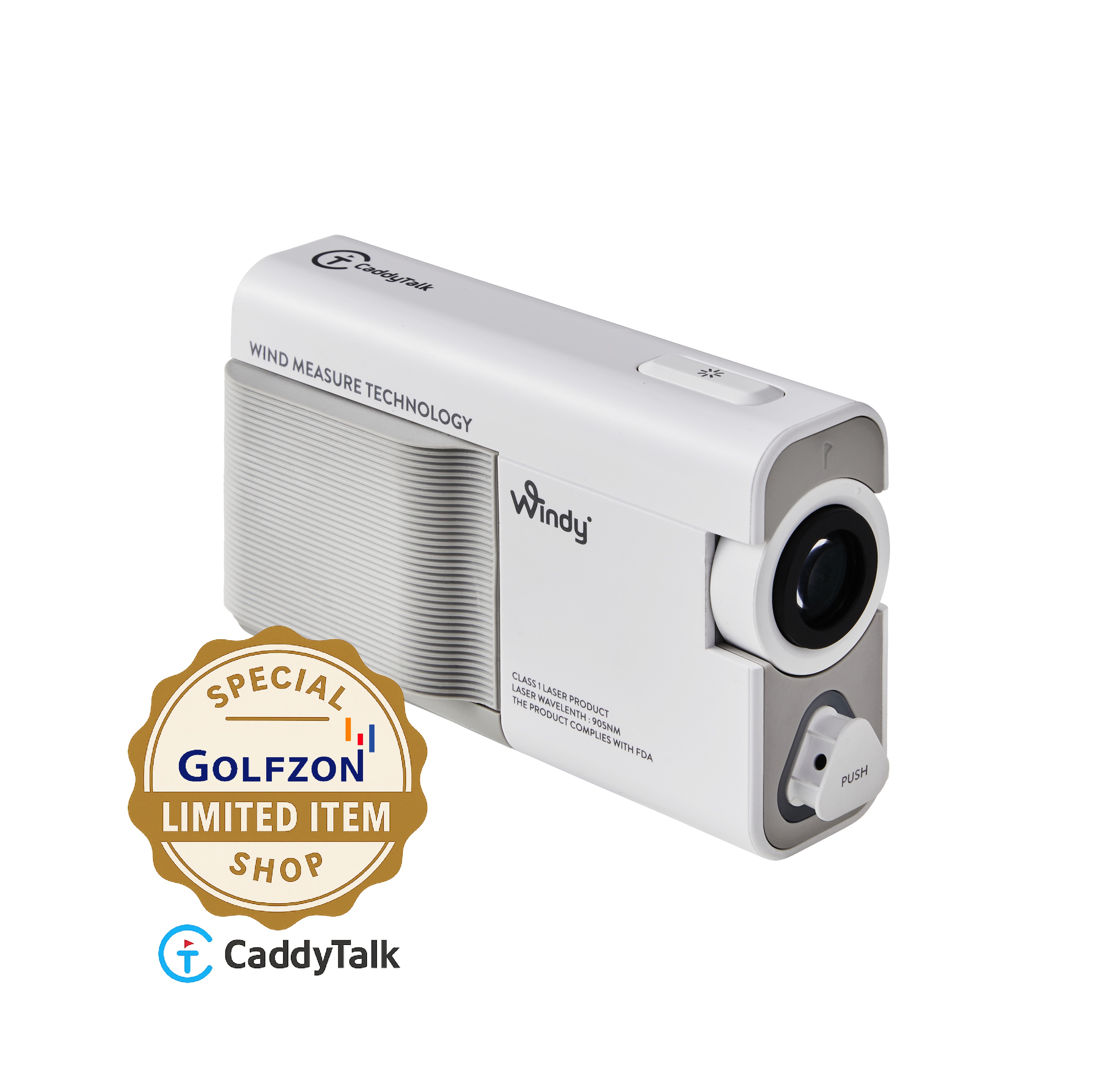 楽天市場】ゴルフ距離測定器 CaddyTalk Windy キャディトーク