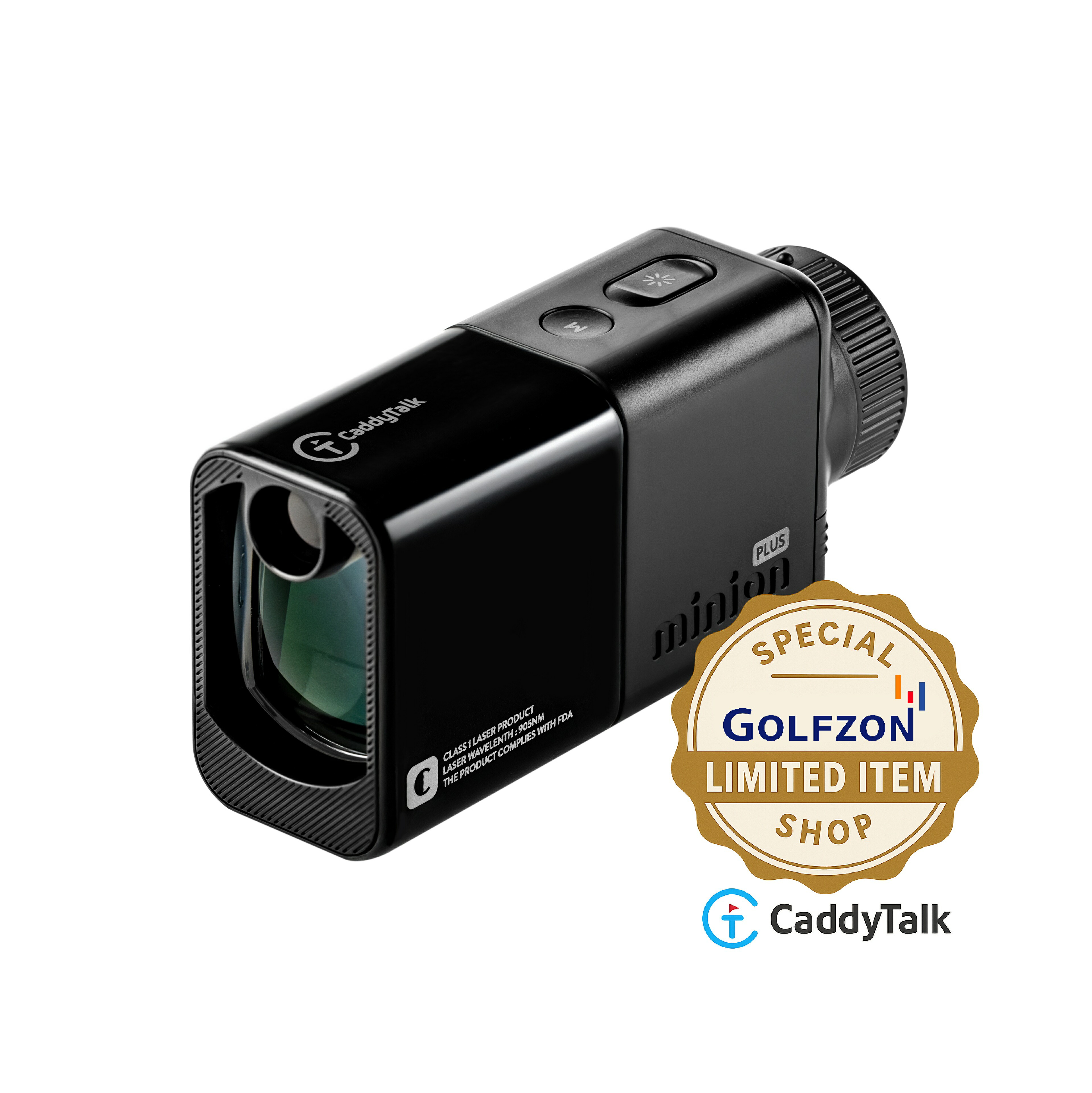 楽天市場】CaddyTalk minion PLUS ブラック 距離計 レーザー