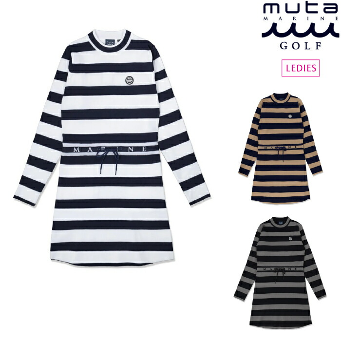 楽天市場】muta MARINE GOLF ムータマリンゴルフ レディース ボーダー