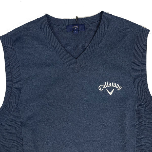 楽天市場】キャロウェイ ゴルフ メンズ ニットベスト C23119100 大きい