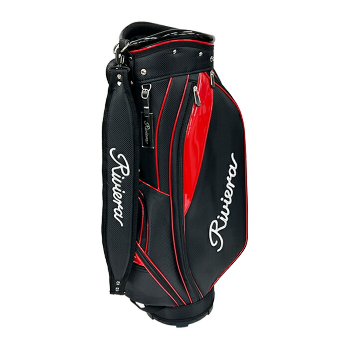 楽天市場】リビエラ ゴルフ ベーシック スタンダード キャディーバッグ