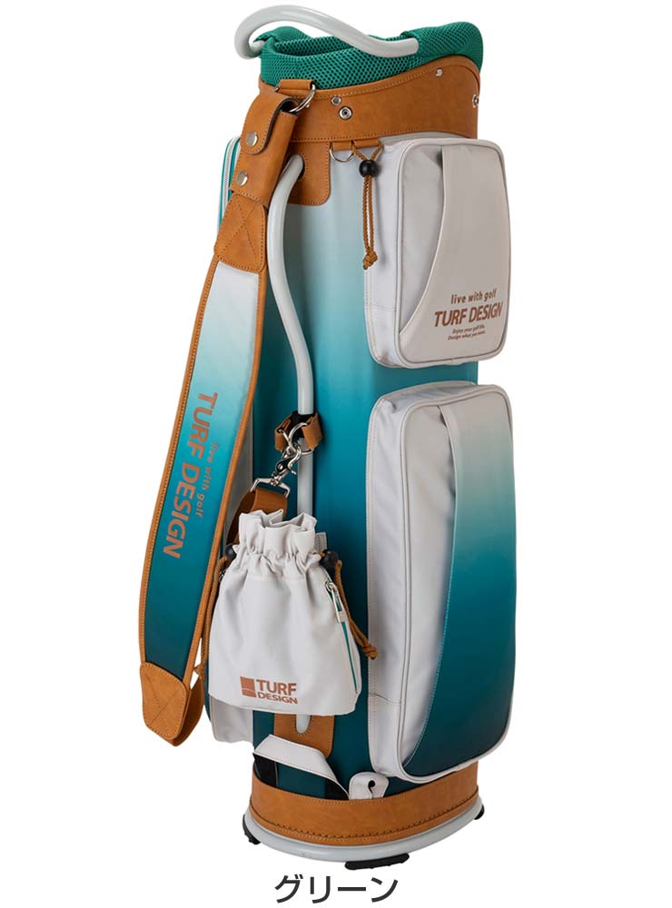 楽天市場】ターフデザイン グラデーション キャディバッグ TDCB-BD70