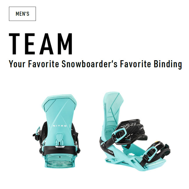 楽天市場】ナイトロ ビンディング NITRO TEAM チーム 25-26 メンズ
