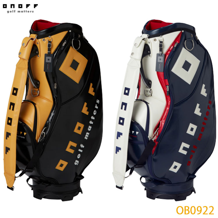 楽天市場】オノフ ONOFF キャディバッグ OB0922 ツアー仕様モデル 9型