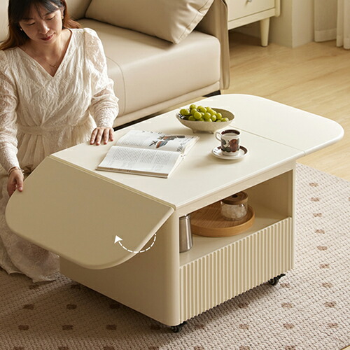 楽天市場】センターテーブル 幅120cm 木製天板 折りたたみ天板