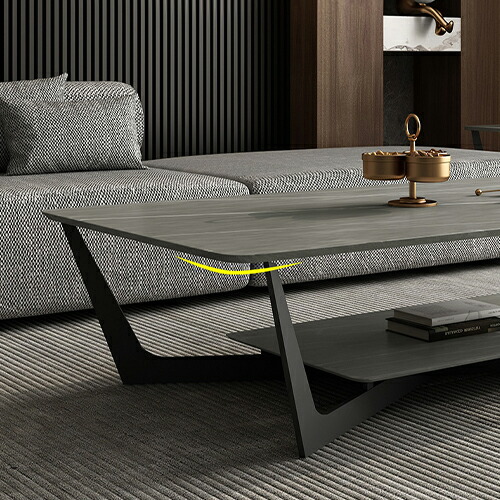 楽天市場】センターテーブル セラミックテーブル 幅50~180cm 大理石風