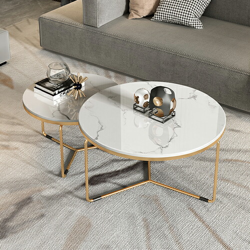 楽天市場】ネストテーブル センターテーブル セラミックテーブル