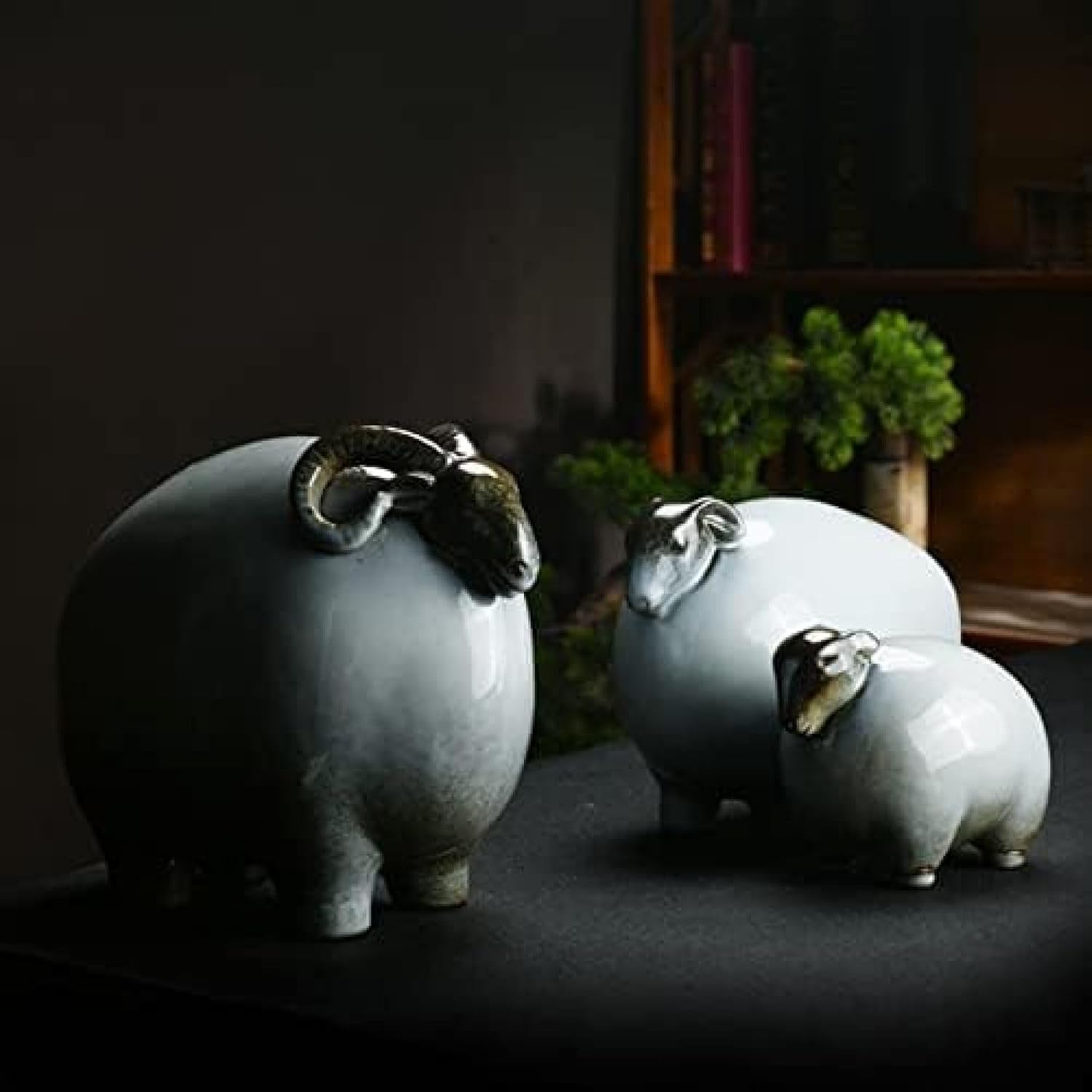 楽天市場】ひつじ 置物 インテリアオブジェ 陶器 雑貨 羊 シップ