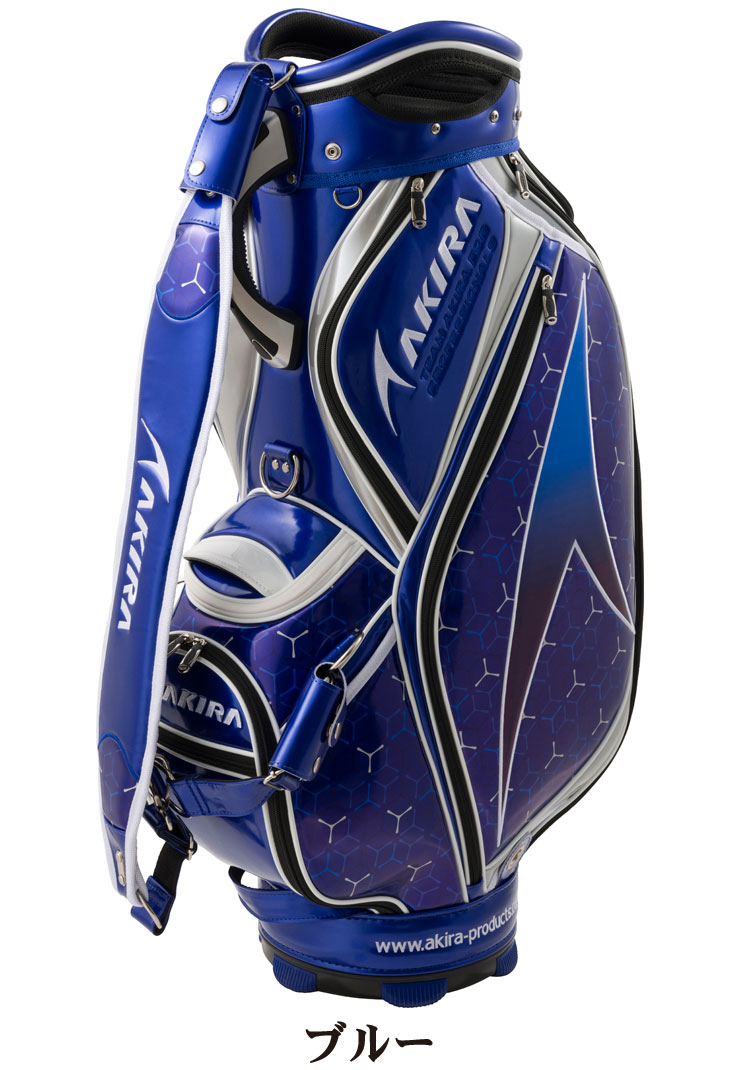 楽天市場】アキラ ゴルフ キャディバッグ 2022年モデル : ゴルフプラザ