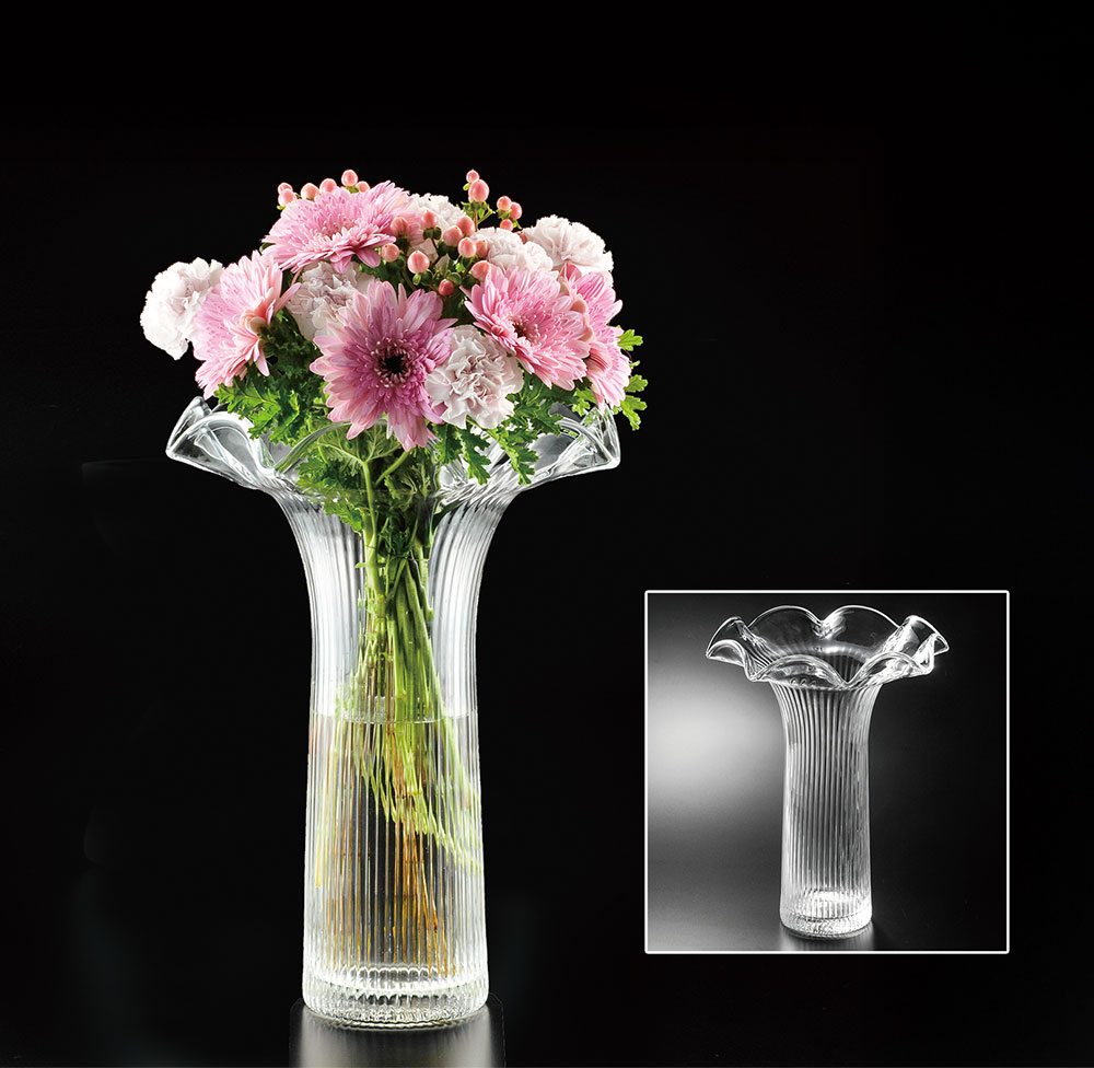 楽天市場】ガラス花瓶 大型 おしゃれ 人気 フラワーベース 花器 花瓶
